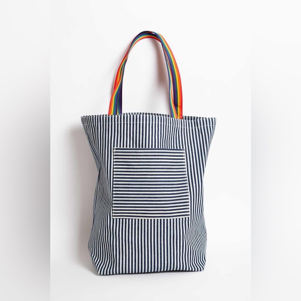 Gravel & Gold | U-Pick Tote - Stripe